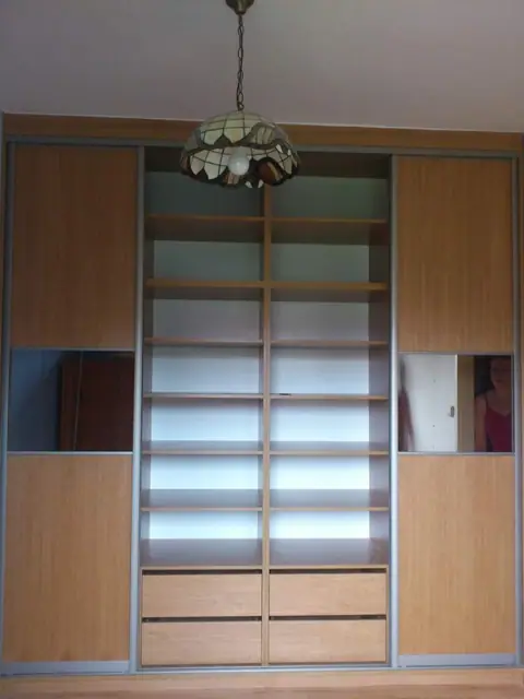 Skříně — ukázka realizace
